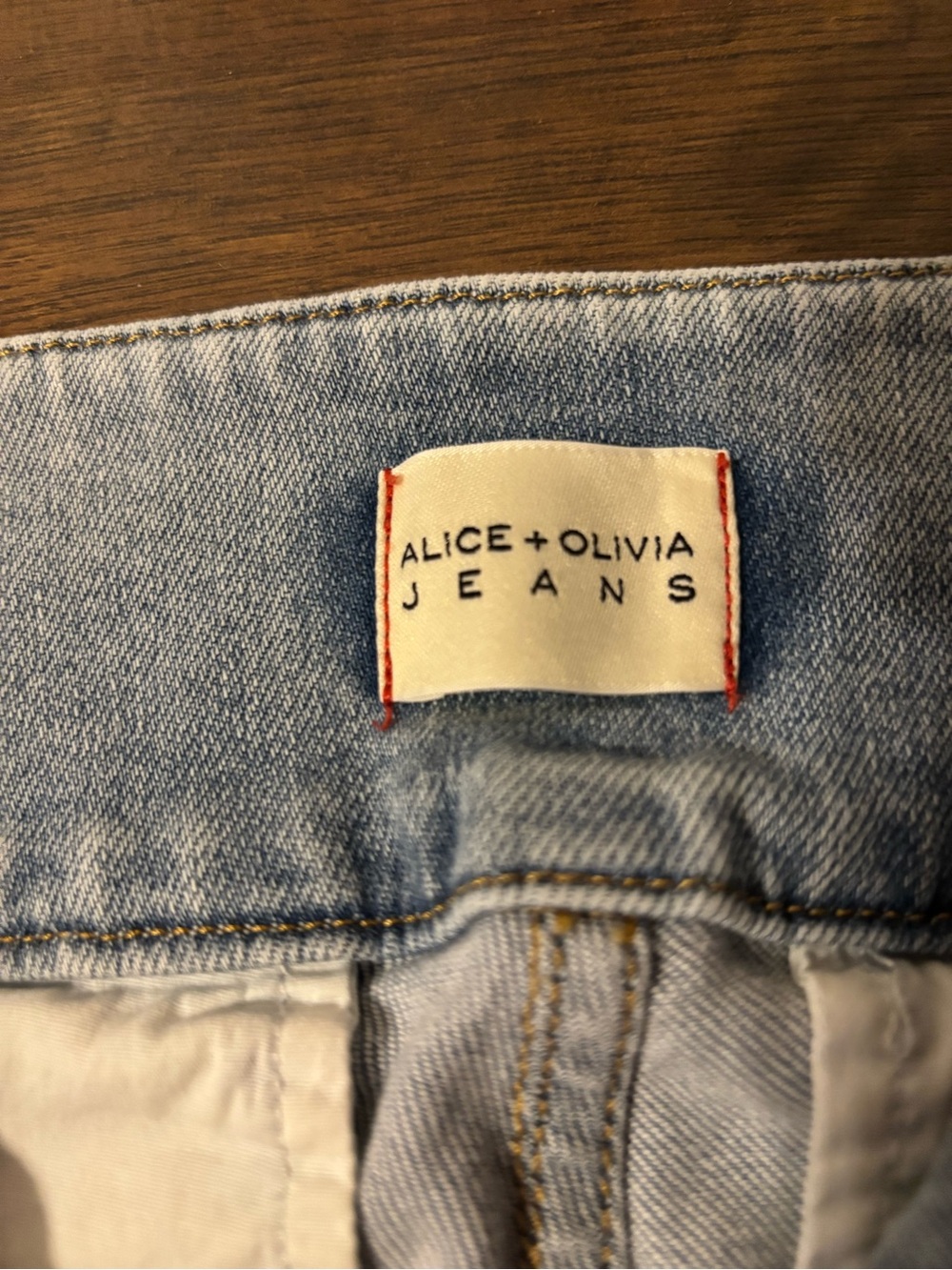 Alice + Olivia Hot Mid Rise Jeans - Picture 9 of 13